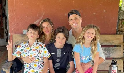 Tom Brady and Gisele share two kids.